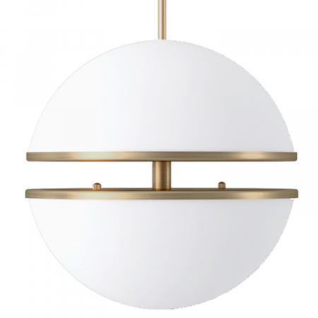 Lampă suspendată LED SFERA-1, aurie, 20 cm - Step into Design [3]