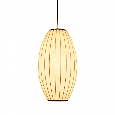 Lampă suspendată SILK BARREL albă, înăltime 50 cm - Step into Design [2]