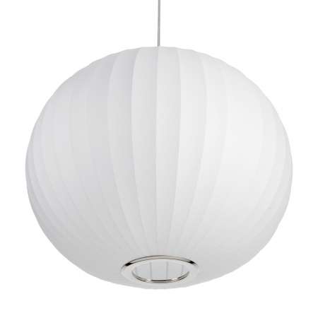 Lampă suspendată SILK alba, diametru 50 cm [4]