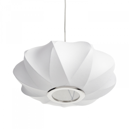 Lampă suspendată SILK X-SHAPE alba, diametru 40 cm [1]