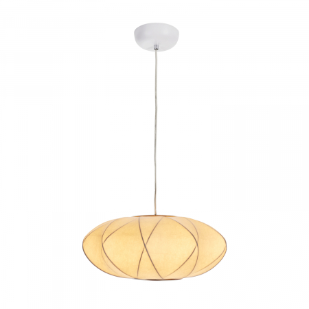 Lampă suspendată SILK X-SHAPE alba, diametru 40 cm [5]