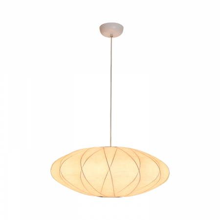 Lampă suspendată SILK X-SHAPE albă, diametru 60 cm [7]