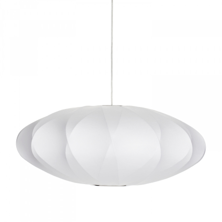 Lampi suspendate - Lampă suspendată SILK X-SHAPE albă, diametru 60 cm