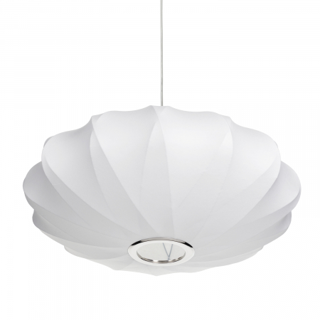 Lampă suspendată SILK X-SHAPE albă, diametru 60 cm [6]
