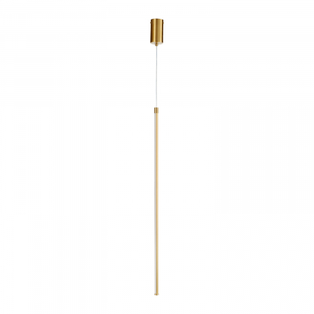 Pendant Lamps - Pendul LED SPARO L, auriu, 100 cm - STEP INTO DESIGN