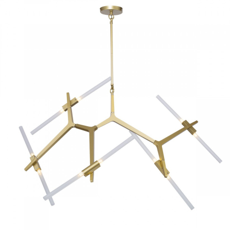Lampă suspendată STICKS-6 aurie - Step into Design [5]