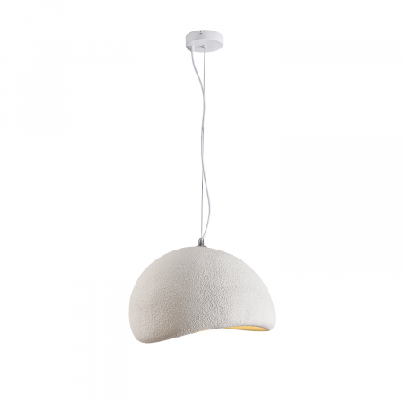 Lampă suspendată STONE albă, 60 cm - Step into Design [1]