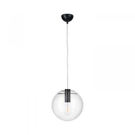 Lampă suspendată TONDA, neagră, 25 cm- Step into Design [1]