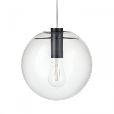 Lampă suspendată TONDA, neagră, 25 cm- Step into Design [4]