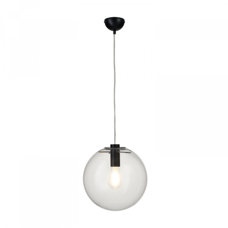 Lampă suspendată TONDA, neagră, 30 cm - Step into Design [1]