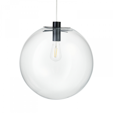 Lampă suspendată TONDA, neagră, 40 cm - Step into Design [1]
