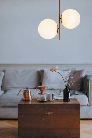 Lampă suspendată VENUS-2 albă - Step into Design [7]