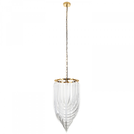 Lampă suspendată WAVE, aurie, 40 cm - Step into Design [4]