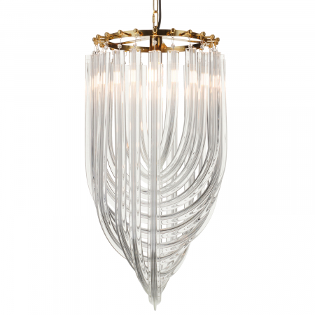 Lampă suspendată WAVE, aurie, 40 cm - Step into Design [2]