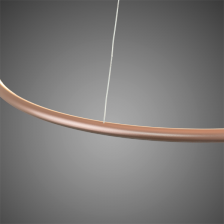 Lampa suspendata LED RING Nr. 1, cupru, dimabila, 3000K, IP 44, diametru 60 cm - ALTAVOLA DESIGN [3]