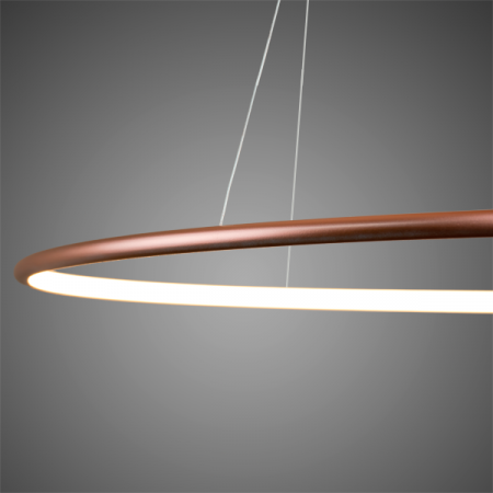 Lampa suspendata LED RING Nr. 1, cupru, dimabila, 3000K, IP 44, diametru 60 cm - ALTAVOLA DESIGN [2]