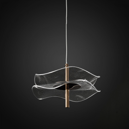 Pendul LED MARIPOSA, auriu, 3000K, 390 lm, diametru 20 cm - ALTAVOLA DESIGN [4]