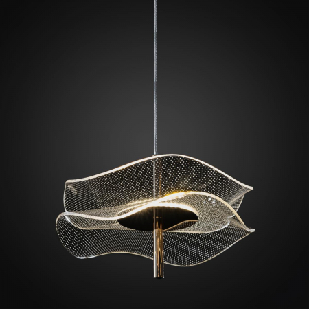 Pendul LED MARIPOSA, auriu, 3000K, 390 lm, diametru 20 cm - ALTAVOLA DESIGN [5]