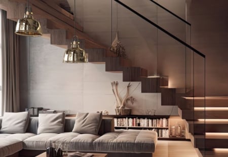 Pendul AMALFI L, auriu/negru, 25W, 30 cm - NOWODVORSKI [1]