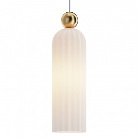 Pendul ANTIC, auriu/alb, 1*E14, diametru 10 cm - MAYTONI [1]