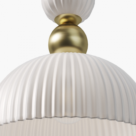Pendul ANTIC, auriu/alb, 1*E27, diametru 30 cm - MAYTONI [2]