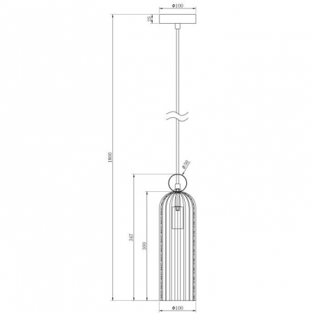 Pendul ANTIC, auriu/coniac, 1*E14, diametru 10 cm - MAYTONI [3]