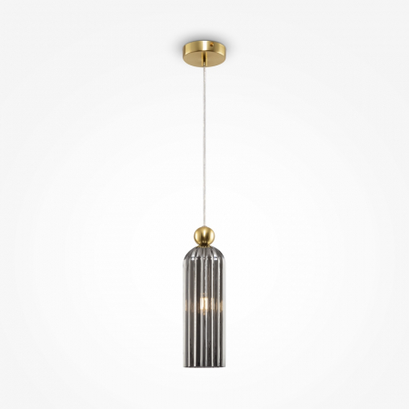 Pendul ANTIC, auriu/gri, 1*E14, diametru 10 cm - MAYTONI