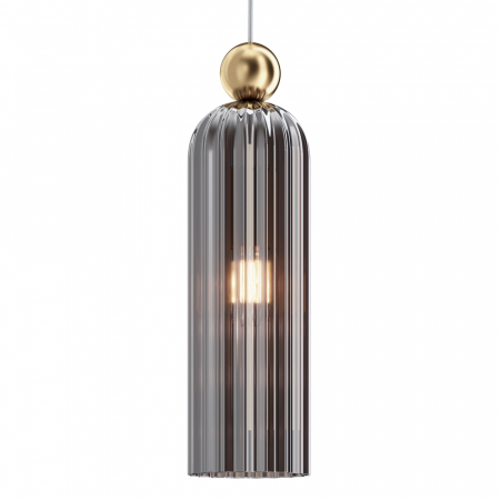Pendul ANTIC, auriu/gri, 1*E14, diametru 10 cm - MAYTONI [1]