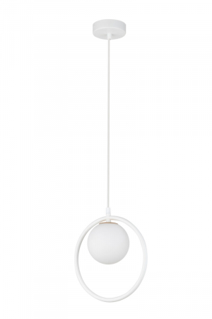 Lampi suspendate - Pendul AQUA, alb, 1*G9, 12W, diametru 24 cm - SIGMA