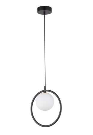Lampi suspendate - Pendul AQUA, negru/alb, 1*G9, 12W, diametru 24 cm - SIGMA