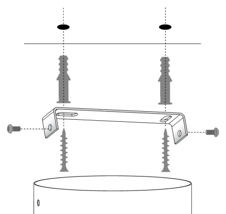 Pendul AQUA, alb, 1*G9, 12W, diametru 24 cm - SIGMA [3]