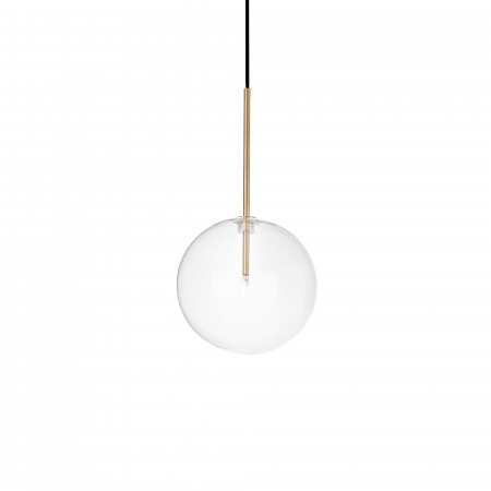 Corpuri de iluminat - INTERIOR - Pendul EQUINOXE SP1, alama, diametru 20 cm - IDEAL LUX