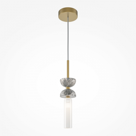 Corpuri de iluminat - INTERIOR - Pendul KYOTO, auriu/gri, diametru 8 cm - MAYTONI