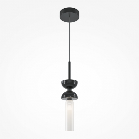 Pendul KYOTO, negru/alb, diametru 8 cm - MAYTONI