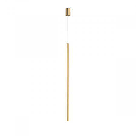 Lampi suspendate - Pendul LASER auriu, 1*G9, 10W, inaltime 100 cm - NOWODVORSKI