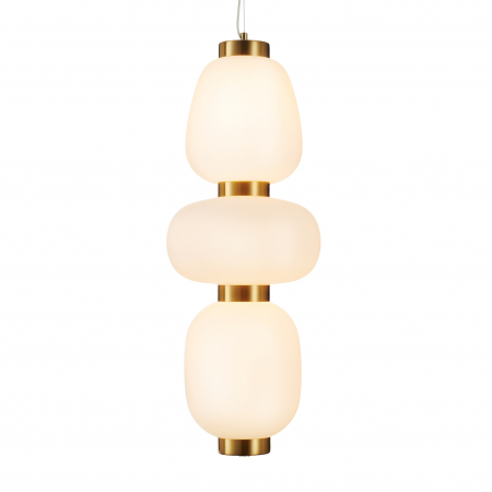 Lampă suspendată LED BRILLA-3, auriu/alb, 23 cm [3]