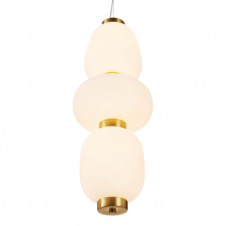 Lampă suspendată LED BRILLA-3, auriu/alb, 23 cm [5]