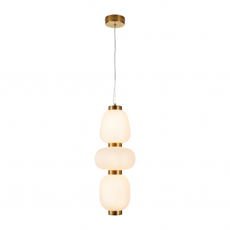 Lampă suspendată LED BRILLA-3, auriu/alb, 23 cm [2]