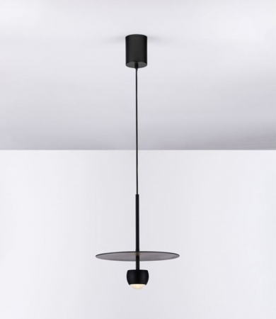 Pendul LED EDEM, negru, 3000K, 590 lm, diametru 30 cm - NOVA LUCE [4]