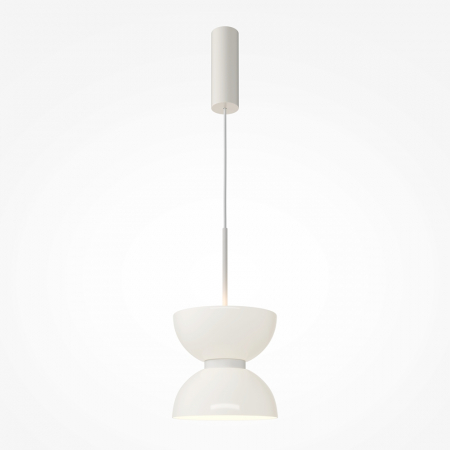 LED - Pendul LED KYOTO alb, 11W, 3000K, diametru 22 cm - MAYTONI