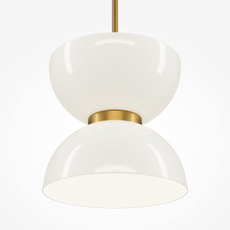 Pendul LED KYOTO, alb/auriu, 11W, 3000K, diametru 22 cm - MAYTONI [1]