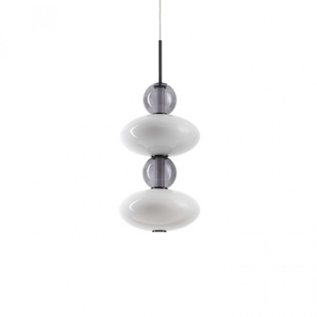 Pendul LED LUMIERE 2, alb, 3000K, 28 cm - Ideal Lux