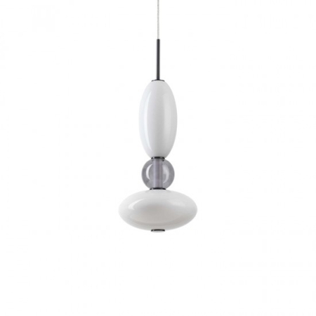 LED - Pendul LED LUMIERE, alb, 3000K, 28 cm - Ideal Lux