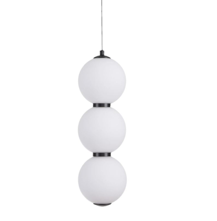 Pendul LED PERLA, negru/alb, 12 cm - Step into Design [2]