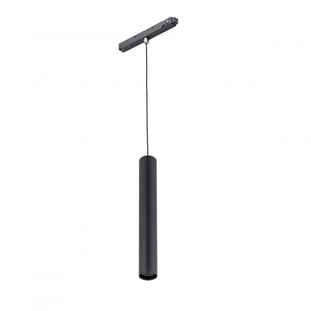 Lumini LED LVM - Pendul LED ROLLER pentru sina magnetica LVM, negru, 9W, 3000K, diametru 4 cm - NOWODVORSKI