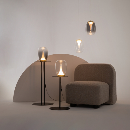 Pendul LED SPLASH auriu, 7W, 3000K, diametru 20 cm - MAYTONI [6]