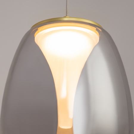 Pendul LED SPLASH, auriu/gri, 7W, 3000K, diametru 20 cm - MAYTONI [4]