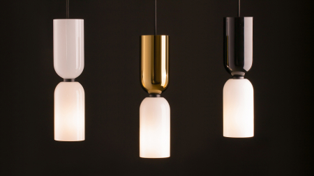 Pendul MEMORY, alb/auriu, diametru 8 cm - MAYTONI [6]