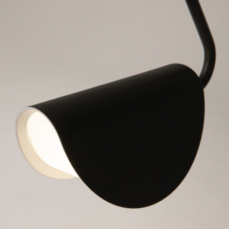 Pendul MOLLIS, negru/alb, 23 cm - MAYTONI MOD126PL-01B [1]