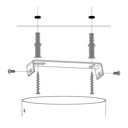 Pendul PIANO I, negru/alb/auriu, 14 cm [2]